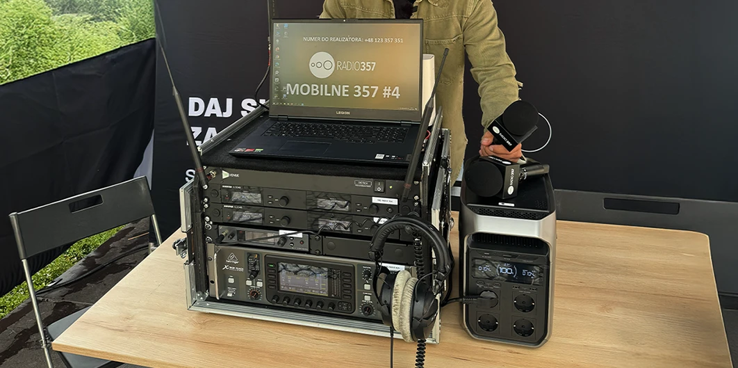 EcoFlow wspiera Radio 357 – energia, która pozwala nadawać z każdego miejsca