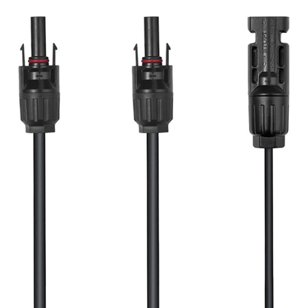Kabel EcoFlow do połączenia równoległego paneli fotowoltaicznych MC4 30cm