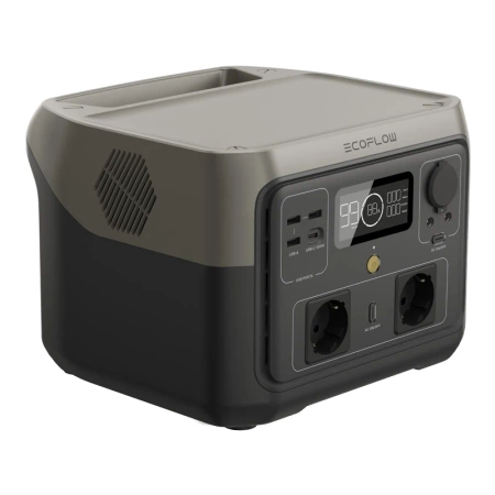 Zestaw: Stacja zasilania EcoFlow River 2 Max + panel fotowoltaiczny 160W