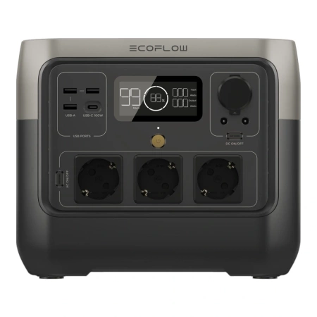 Zestaw: Stacja zasilania EcoFlow River 2 Pro + panel fotowoltaiczny 160W