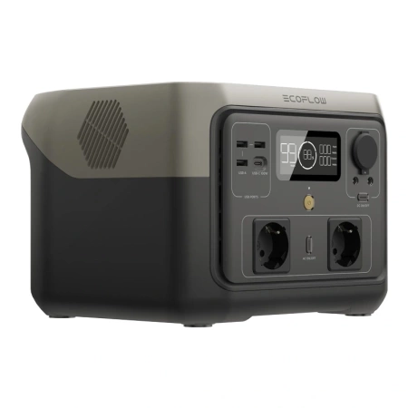 Zestaw: Stacja zasilania EcoFlow River 2 Max + panel fotowoltaiczny 160W