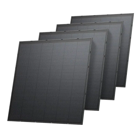 Zestaw 4x Panel fotowoltaiczny EcoFlow 250W Sztywna konstrukcja