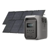 Zestaw: Stacja zasilania EcoFlow Delta 3 1500 + 2x panel fotowoltaiczny 220W