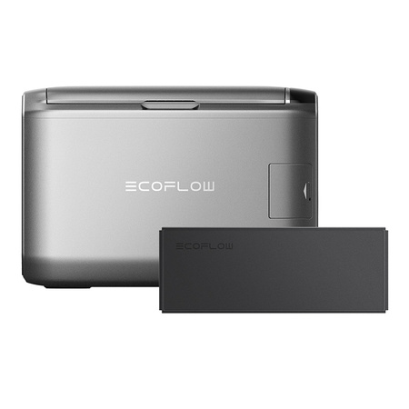 Zestaw: Przenośna lodówka EcoFlow Glacier 55L + Bateria 298Wh