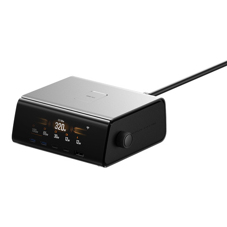 Stacja dokująca EcoFlow RAPID Pro 320W, 4xUSB-C, 1xUSB-A, GaN