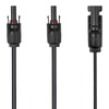 Kabel EcoFlow do połączenia równoległego paneli fotowoltaicznych MC4 30cm
