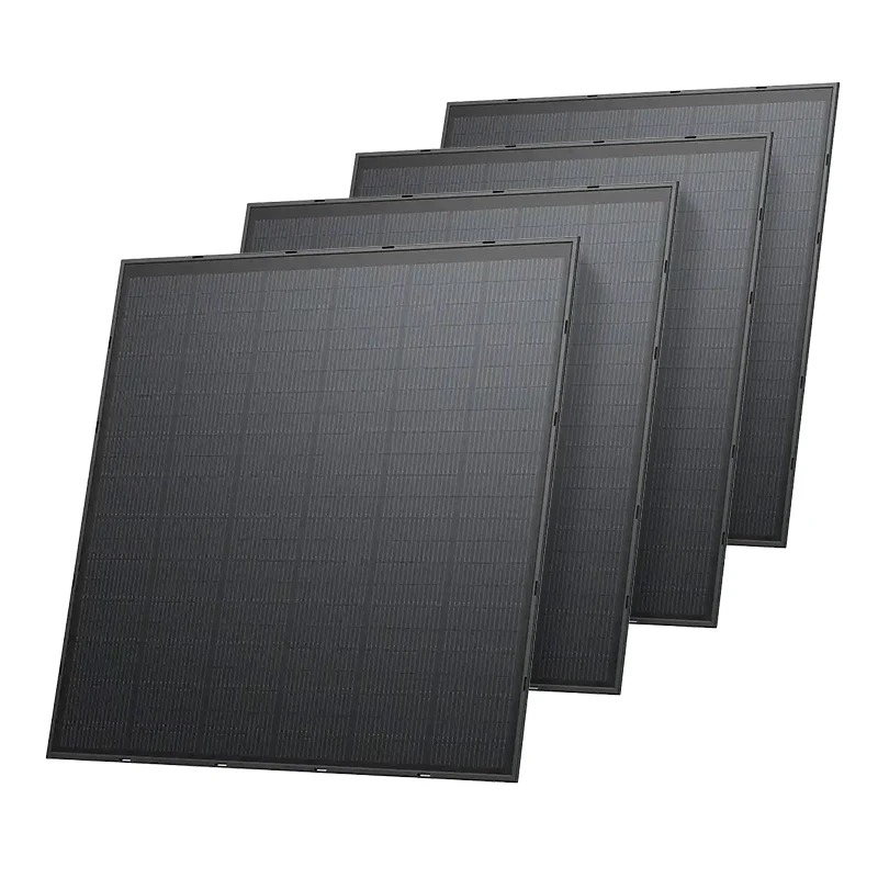 Zestaw 4x Panel fotowoltaiczny EcoFlow 250W Sztywna konstrukcja